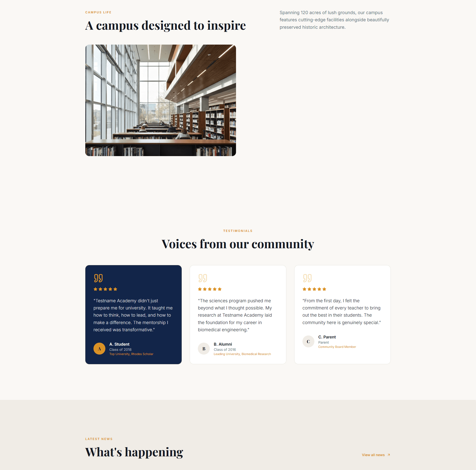 Testname Academy screenshot 3