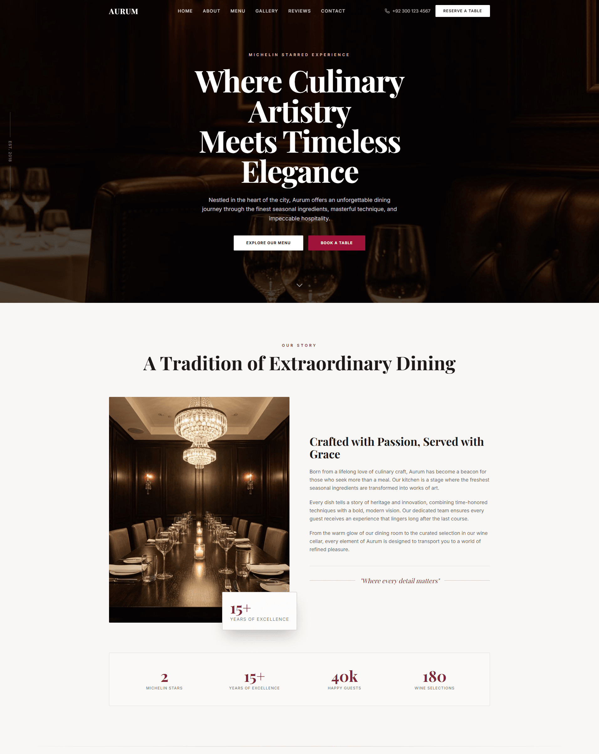 Aurum Restaurant screenshot 1