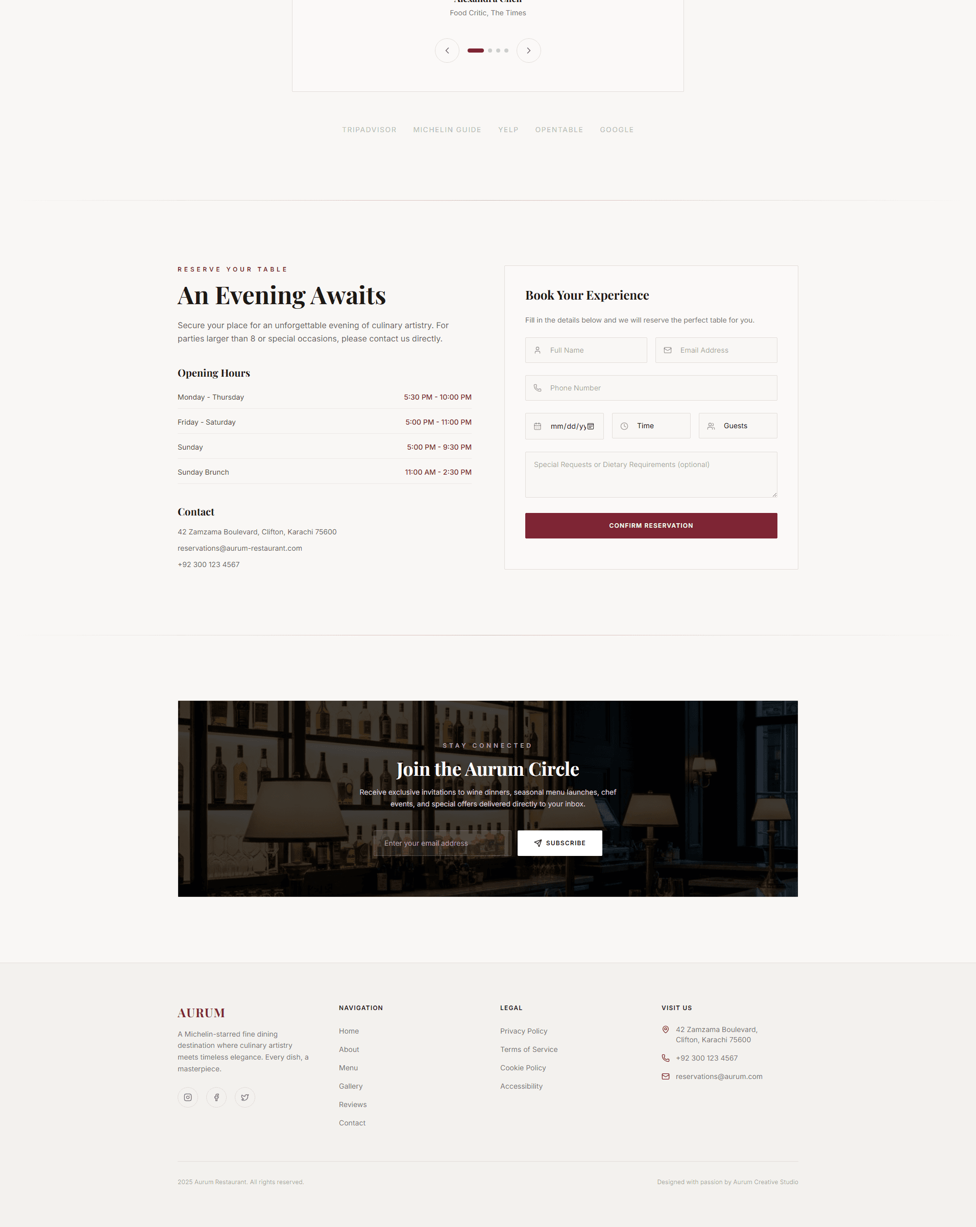 Aurum Restaurant screenshot 4