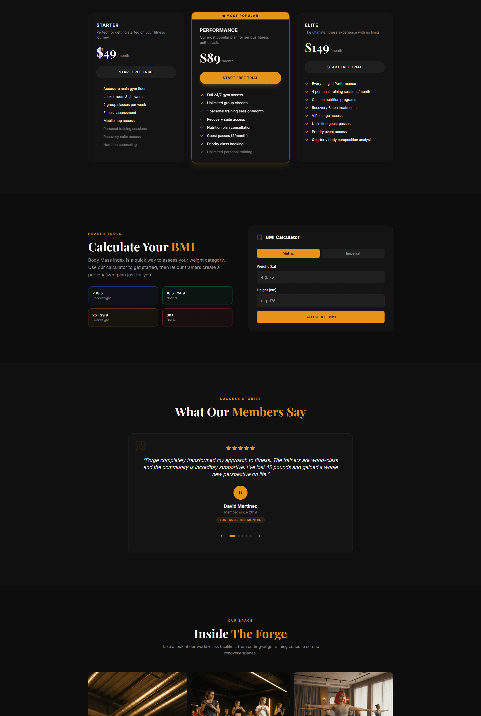 Forge Fitness screenshot 3